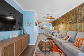 Tiki Blue Crab Cabana Beach Condo in Paradise